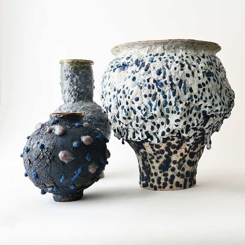Moon Jar Vases